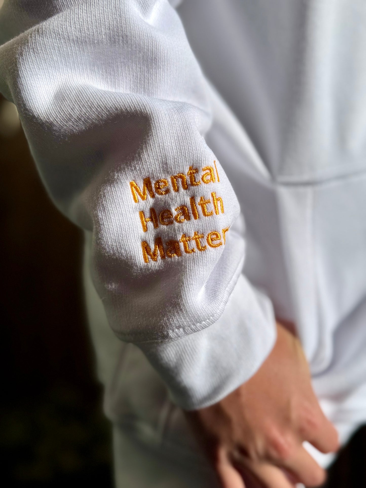 Keep A light On- Mental Health Matters Premium eco hoodie
