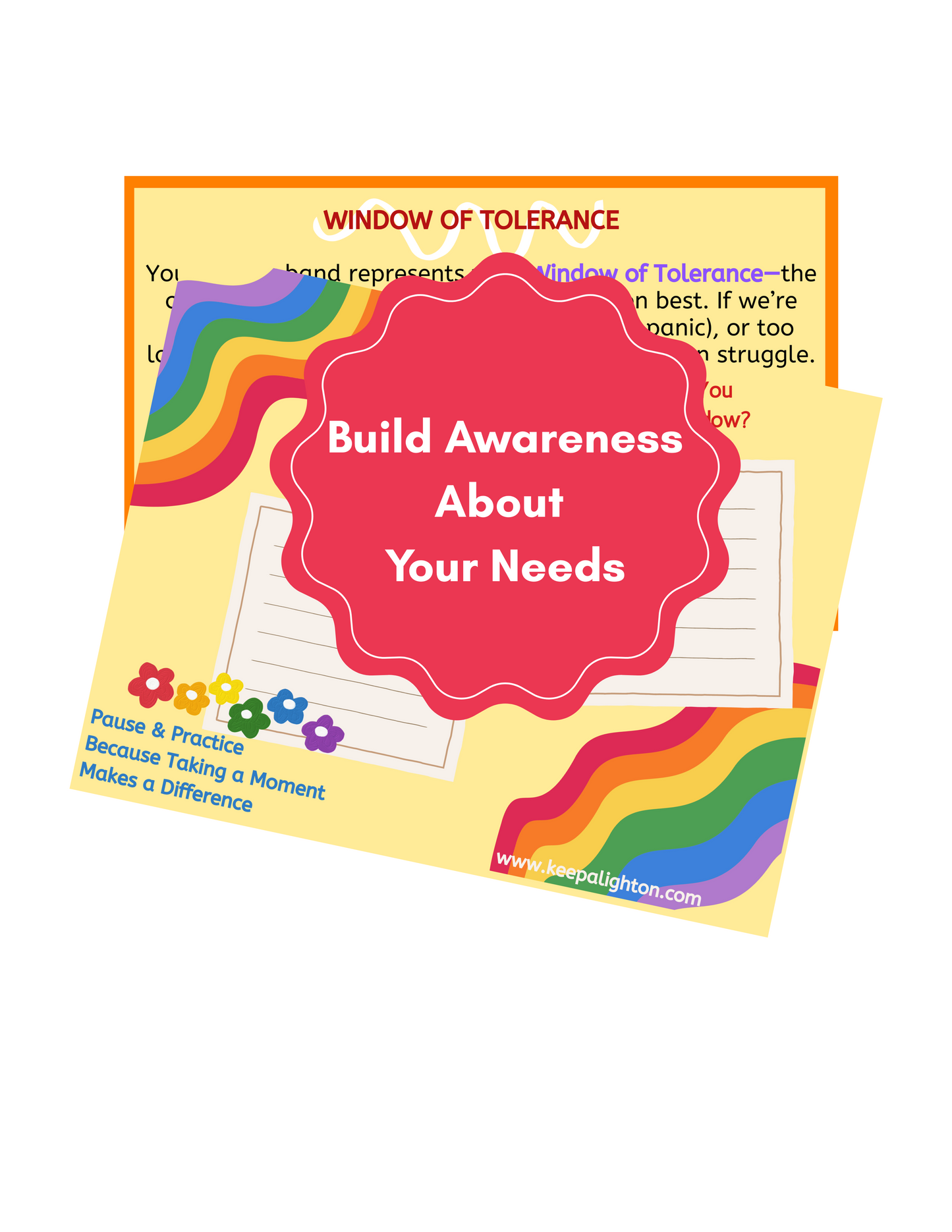 Pause & Practice Pouch- Window Of Tolerance