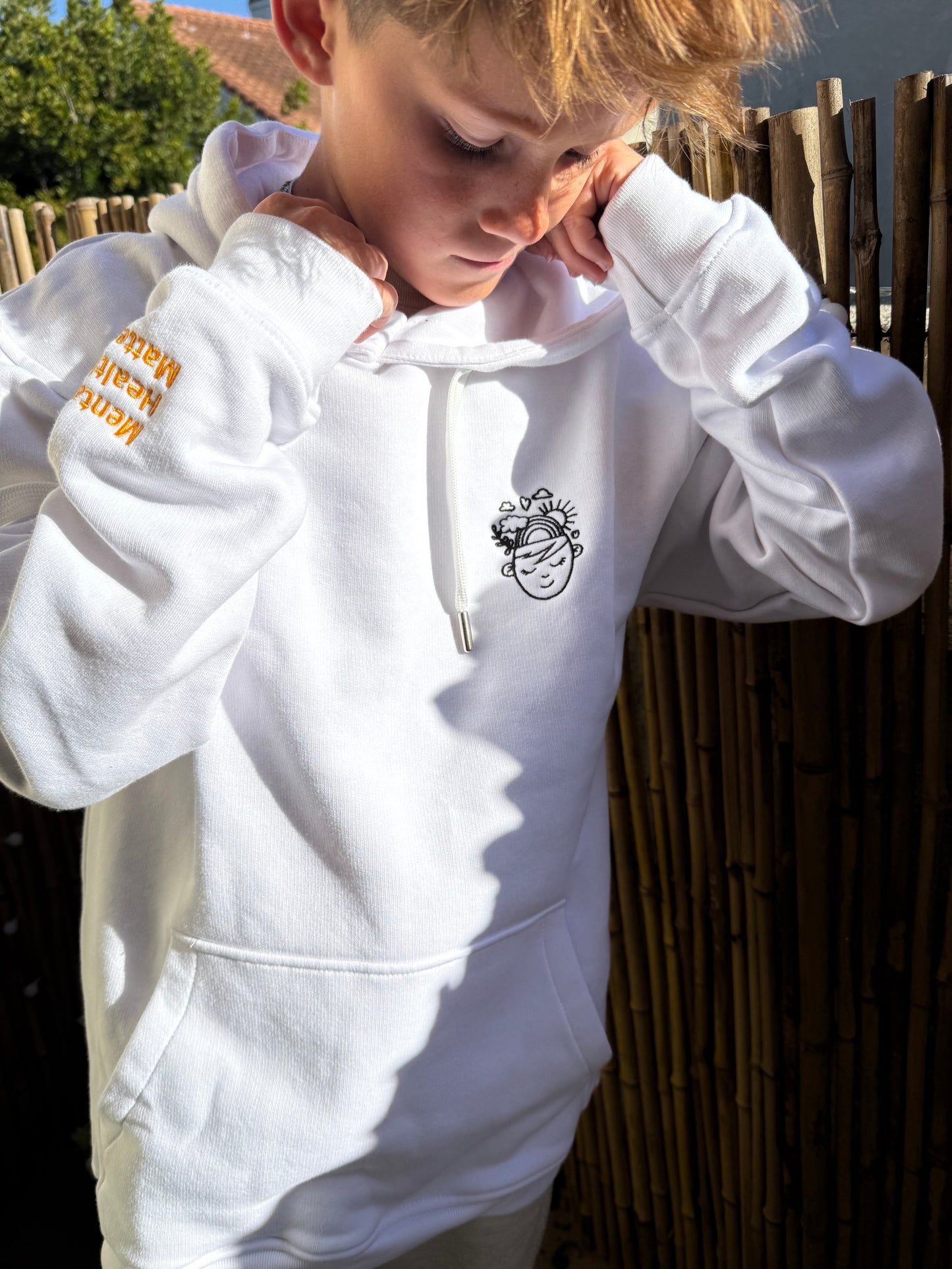 Keep A light On- Mental Health Matters Premium eco hoodie