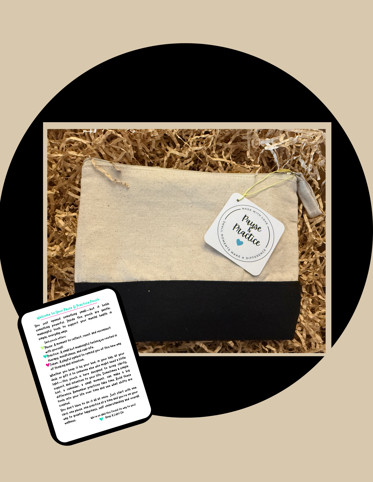 Pause & Practice Pouch- Letting Go