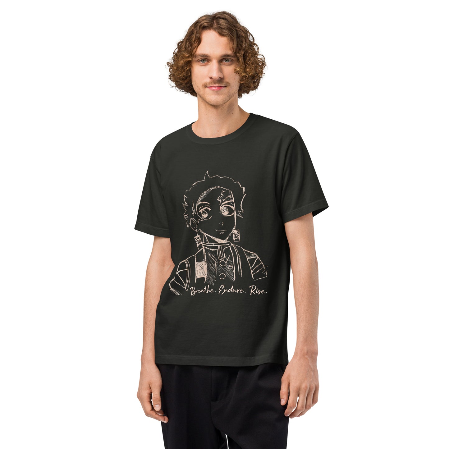 Endure. Embrace. Breathe. Unisex oversized t-shirt